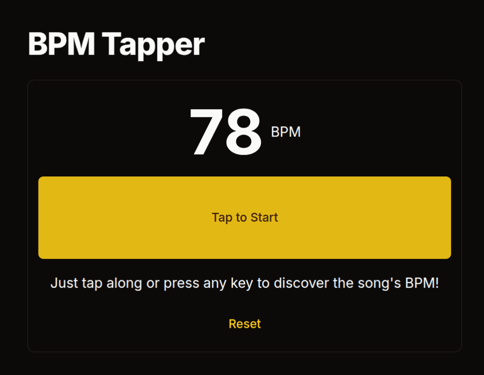 BPM Tapper